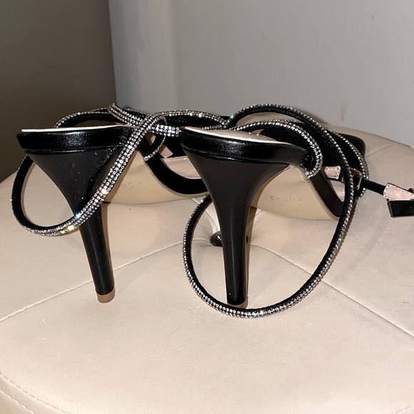 Beautiful Rhinestone Wrap Heels - Picture 3 of 4